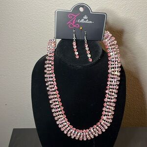 Paparazzi Zi Collection Necklace and Earring set. Brand new/never worn.